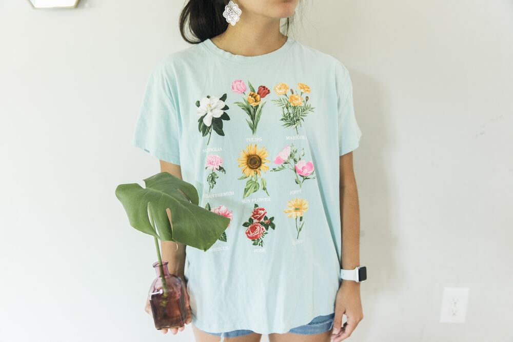 FIFTH SUN BLUE PLANT SHIRT XXL